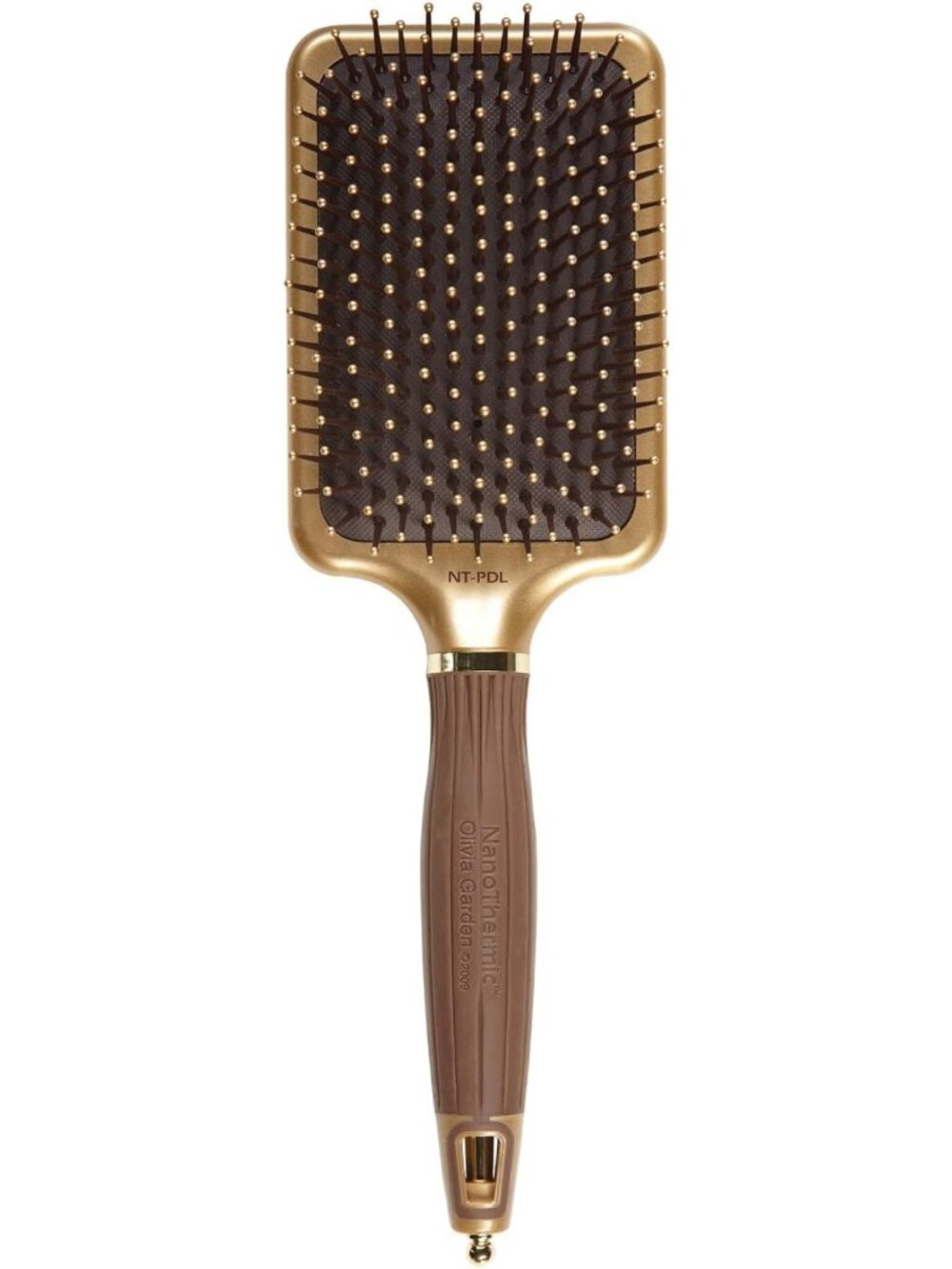 Ceramic Ion Nano Thermic Hair Brush for Smooth, Frizz-Free Styling